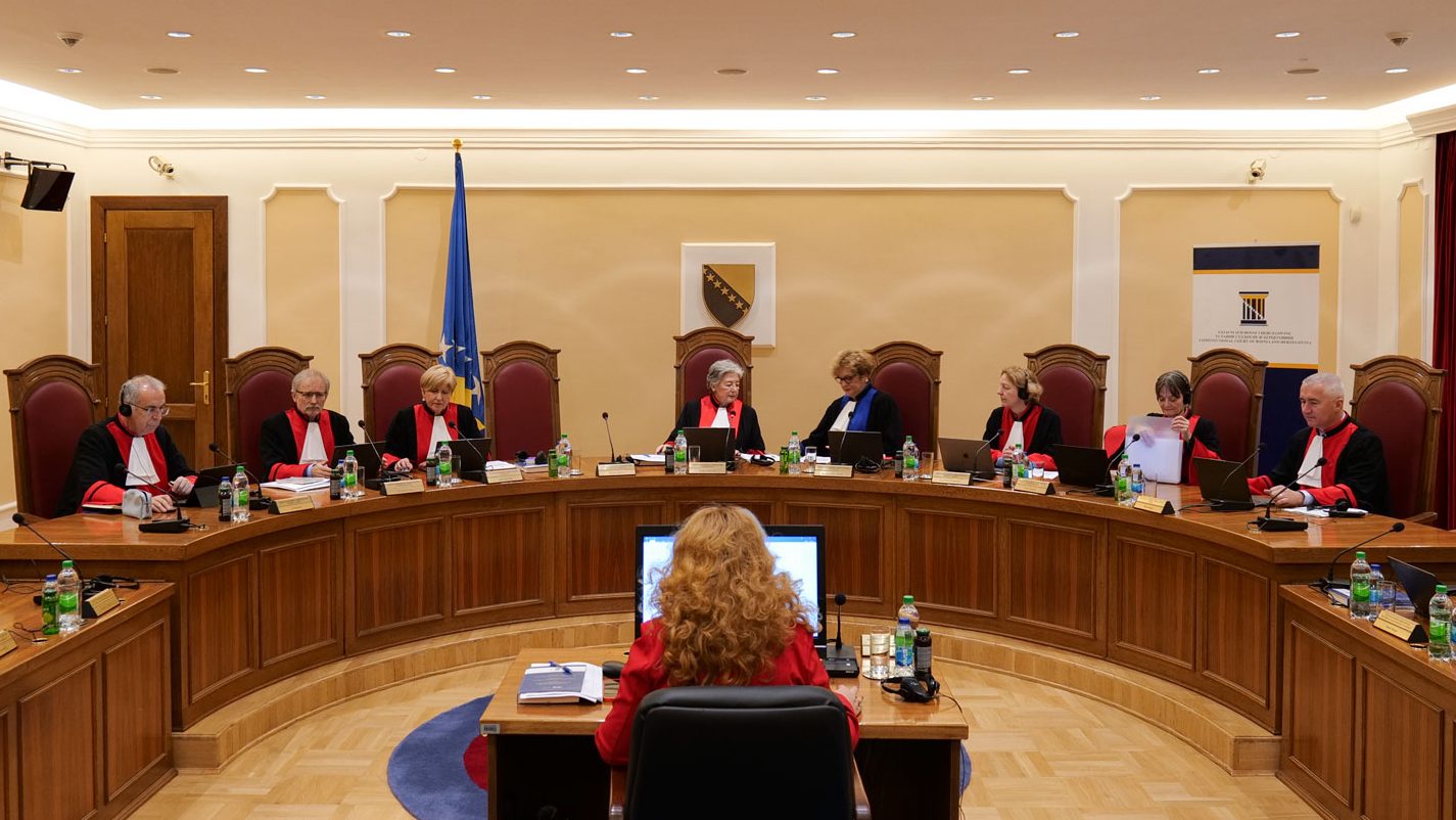 Uskoro konkurs za dvoje sudija Ustavnog suda BiH iz FBiH